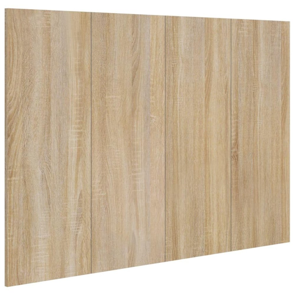 Hovothy Wooden Bed Headboard, Sonoma Oak, 120 x 1.5 x 80 cm