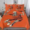 AAPZY Basketball 3D-Printed Microfiber Duvet Cover Set, 2-Piece, Single 135 x 200 cm view 1