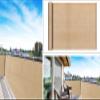HEFJIAYCIQ Balcony Privacy Screen, HDPE Shade and Rain Cover, Beige, 1 x 7 m view 3
