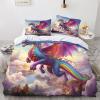 AAPZY Dragon 3-Piece Duvet Cover Set, Double (200 x 200 cm) view 3