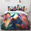 AAPZY ser Vogel 3-Piece Soft Microfiber Duvet Cover Set, King 220 x 240 cm view 3