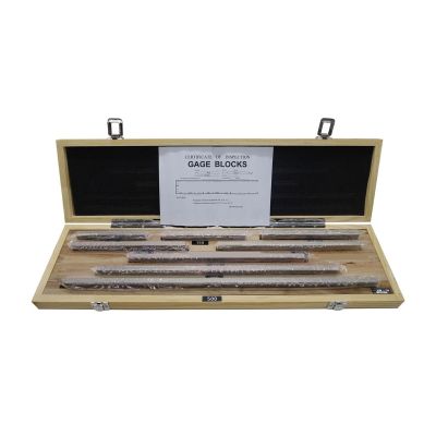JOXLOVER Gauge Block Set, 125–500 mm, 8-Piece, Grade 0/1