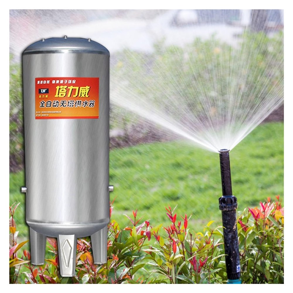 Pressure Tank Kit for Well Pumps, Stainless Steel, 66 gal/250 L
