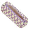 IWOWHERO Lightweight Purple Polyester Zipper Pencil Case view 1