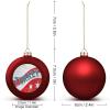Turkey Flag Christmas Ornament Ball view 2