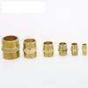 QMIQXIWS Brass Pipe Hex Nipple Fitting Quick Adapter, Male-Thread Water, Oil and Gas Connector, 1/8", 1/4", 3/8", 1/2", 3/4", 1", ZUZAOJUYIN (2") view 2