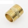QMIQXIWS Brass Pipe Hex Nipple Fitting Quick Adapter, Male-Thread Water, Oil and Gas Connector, 1/8", 1/4", 3/8", 1/2", 3/4", 1", ZUZAOJUYIN (2") view 3