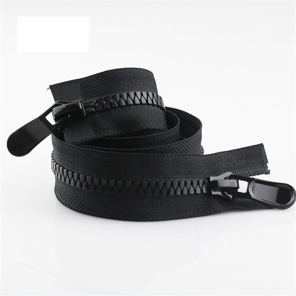 SAJMAKUWLA Zippers, 70–100 cm, Double Slider, Open-End, Auto-Locking