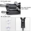 SAJMAKUWLA Zippers, 70–100 cm, Double Slider, Open-End, Auto-Locking view 4