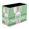 VAPOKF Cute Easter Bunny 2-Compartment Desk Pen Holder view 1