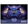 Owl 1000-Piece Puzzle for Adults and Teens, 75 x 50 cm, with Poster view 2