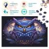 Owl 1000-Piece Puzzle for Adults and Teens, 75 x 50 cm, with Poster view 3