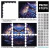 Owl 1000-Piece Puzzle for Adults and Teens, 75 x 50 cm, with Poster view 4