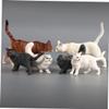 Artificial Plastic Cat Figure for Decoration and Photography view 2