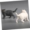 Artificial Plastic Cat Figure for Decoration and Photography view 3