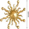 Copper Cabinet Knobs and Handles, 2-Pack, Gold Brass view 2