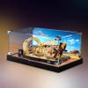 Clear Acrylic Display Case for LEGO 75380 Shuttle Racing Model view 1