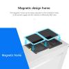 GSCLZ PC Dust Filter, 12 × 12 cm, Magnetic PVC Fan Cover view 4