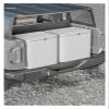 HKYBCF Blanket Storage Bags, 3-Pack, Gray Stripe, Zippered, 150L view 4