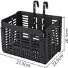 JVNALwnkv Folding Removable Bicycle Basket view 2
