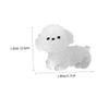 JOINPAYA Mini Resin Dog Figures, 12-Piece Set, Glow-in-the-Dark Puppy Figurines for Garden Decor, Moss Landscapes, and Crafts view 2