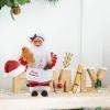 Folpus Mrs. Claus Christmas Chef Figure, Statue, Christmas Decor, Style D view 3