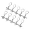 ULTECHNOVO 10-Piece Adjustable Bicycle Chain Tensioners, Durable Material, Compact Design, Easy to Install, for Fixies and City Bikes view 1