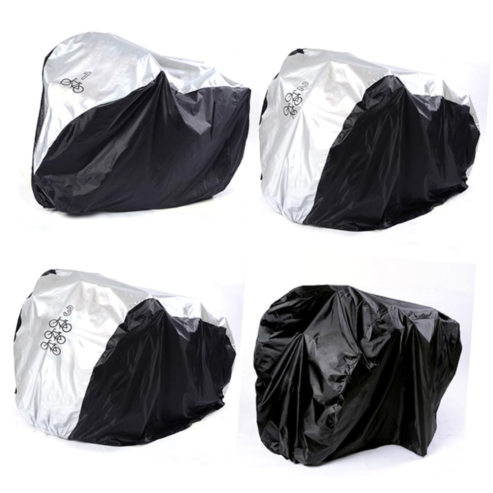 KOMBIUDA 26-Inch Bicycle/Scooter Cover for Outdoor Snow and Sun