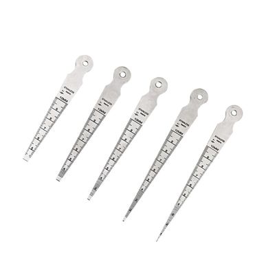 Stainless Steel Taper Gauge, 1–10 mm, High Precision