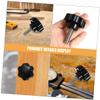 Black Clamping Screw Knobs, 2-Pack, M6 Hex Star Knob view 4