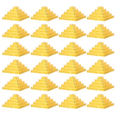 30-Pack Plastic Flagpole Stands with Secure Hold