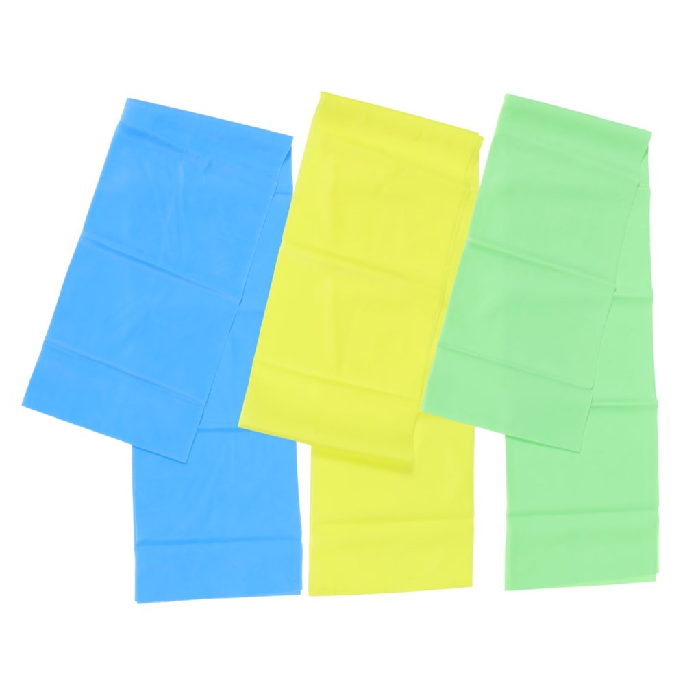 minkissy Resistance Bands, Stretchable Yoga Exercise Bands, 3-Piece TPE Set