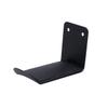 KOMBIUDA Black PU Leather and Metal Headphone Holder for Home view 1
