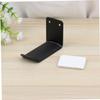 KOMBIUDA Black PU Leather and Metal Headphone Holder for Home view 4