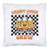 Hey!Print Candy Corn Crew Pillow, Halloween Party Gift Idea, Fall Sweets view 1