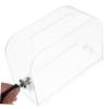DIYEAH 2-Piece Transparent Donation Box with Lock and Keys view 3