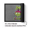 Hey!Print Zom-Beet Beetroot Doormat, Gift Idea for Vegetable and Halloween Fans view 2
