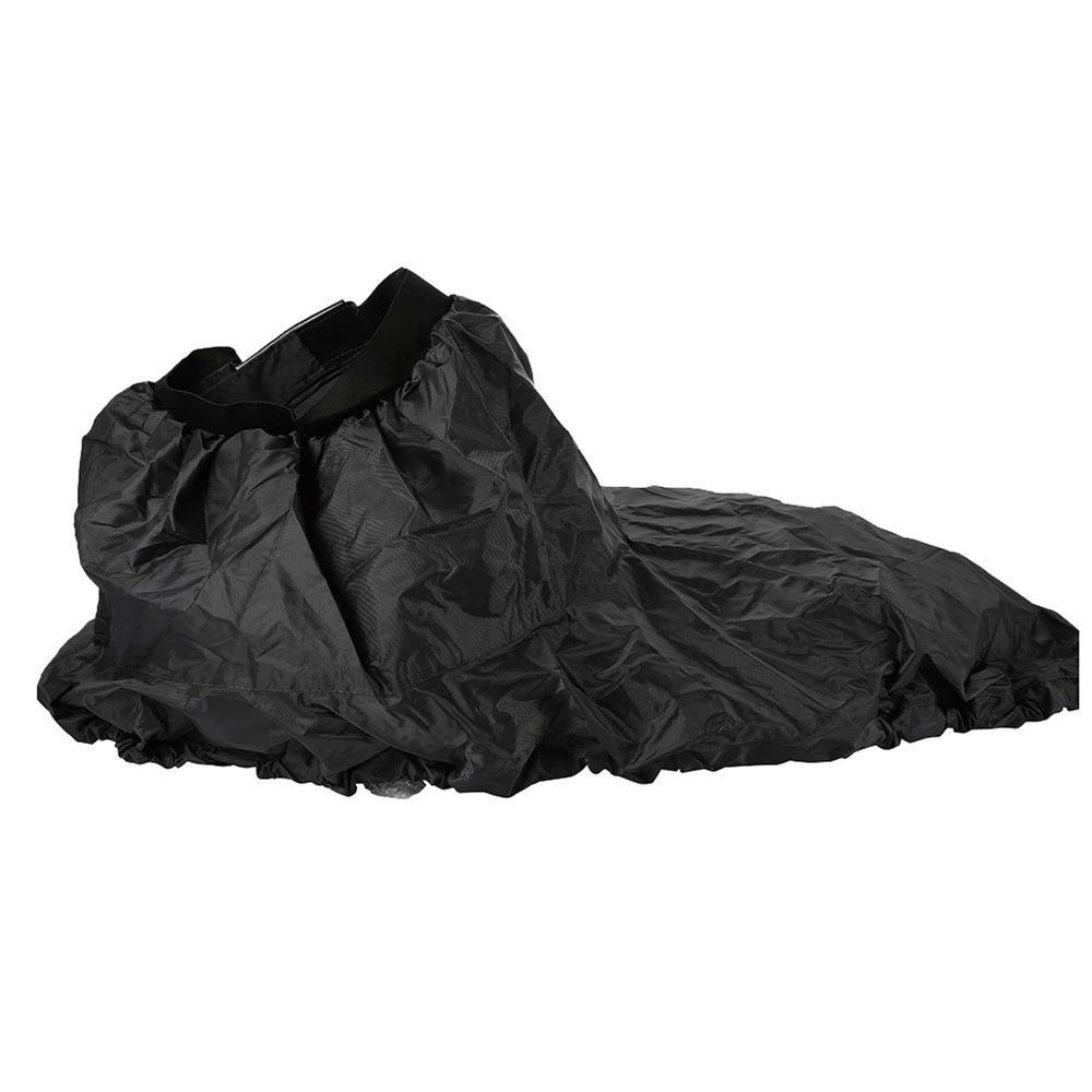 Qcwwy Adjustable Kayak Spray Skirt, Bridge Spray Skirt for Kayaks and Canoes, Outdoor Water Sports, Universal Professional (Black)