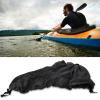 Qcwwy Adjustable Kayak Spray Skirt, Bridge Spray Skirt for Kayaks and Canoes, Outdoor Water Sports, Universal Professional (Black) view 3