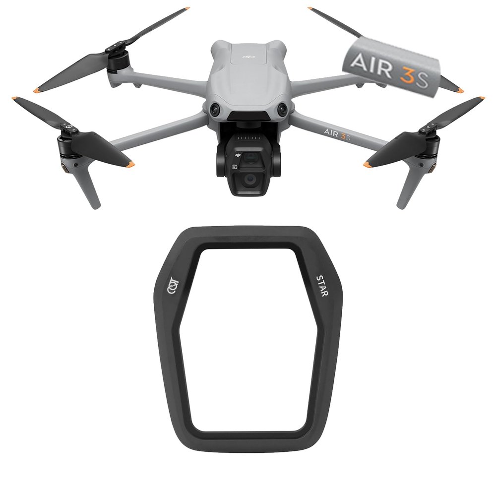ND/PL CPL UV Filter Set for DJI Air 3S, ND8 ND16 ND32 ND64, UV, CPL Polarizer, Star