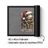 Hey!Print Just Waiting for Christmas Like Funny Frog Design Doormat Gift Idea view 2