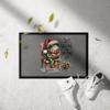 Hey!Print Just Waiting for Christmas Like Funny Frog Design Doormat Gift Idea view 3
