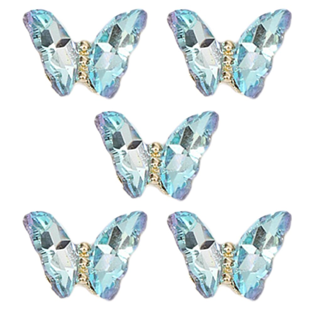 1 Bag of Butterfly Rhinestones 3D Decoration
