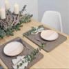 Feltd. Felt Placemat with Rounded Corners, Marble, Set of 4, 45 × 33 cm view 4
