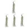 Cabilock 4-Piece Artificial Hanging Vine Moss for Fairy Gardens and DIY Mini Landscapes view 1