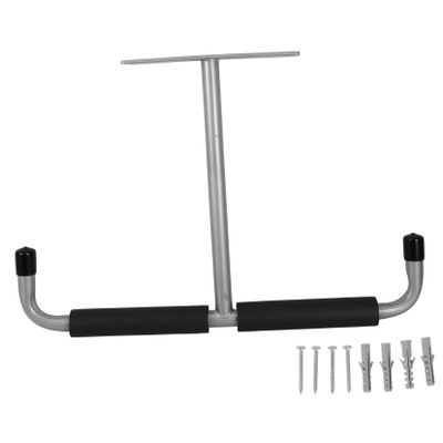 Warmhm Stainless Steel Garage Ceiling Rack for Bicycles and Fishing Rods