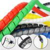 VONCYKI 1/5 m Spiral Cable Wrap, 8/10/14/16/20/25 mm, Black, 14 mm x 5 m view 2