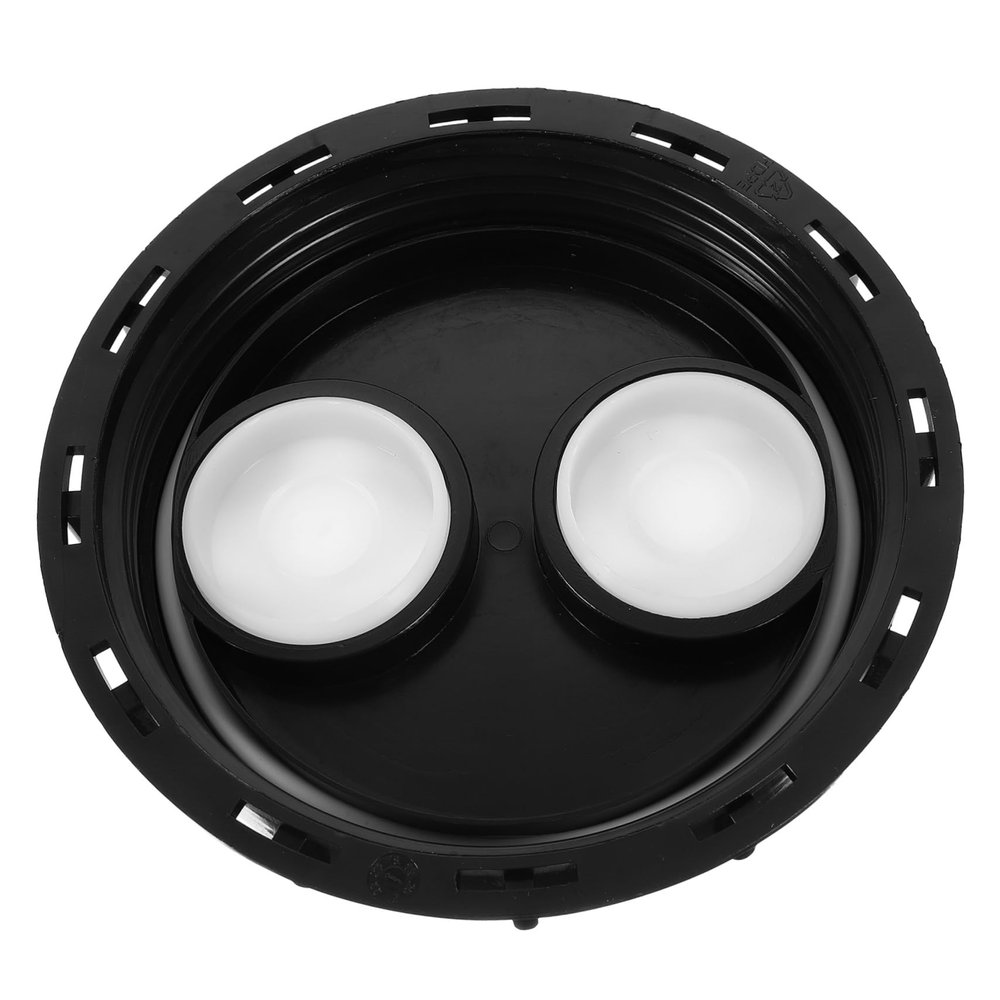 iplusmile Lid for Large Gallon Buckets, Airtight Plastic Bucket Cover with Vent Opening and Screw Closure