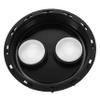 iplusmile Lid for Large Gallon Buckets, Airtight Plastic Bucket Cover with Vent Opening and Screw Closure view 1