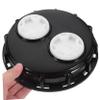 iplusmile Lid for Large Gallon Buckets, Airtight Plastic Bucket Cover with Vent Opening and Screw Closure view 3